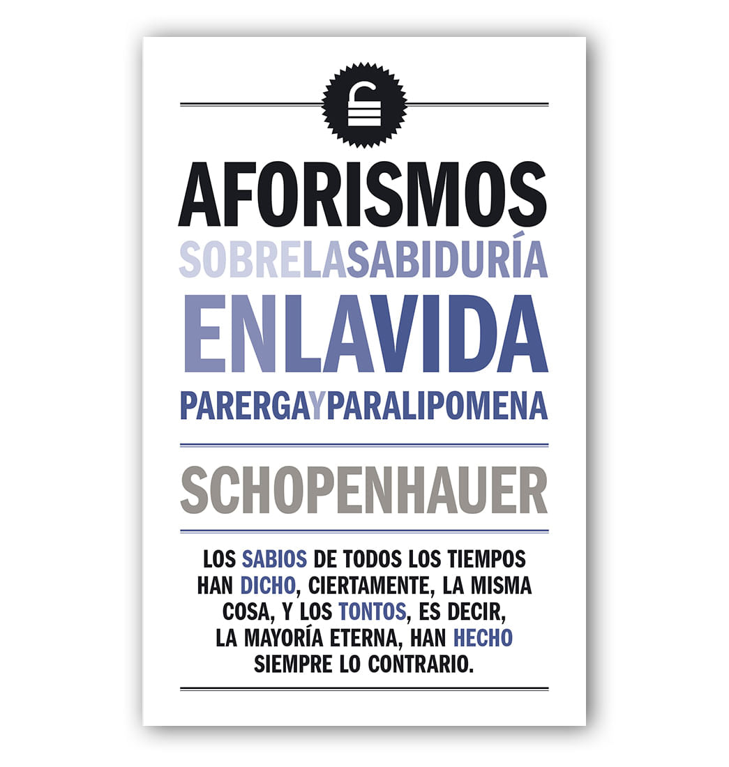 AFORISMOS - SCHOPENHAUER, ARTHUR