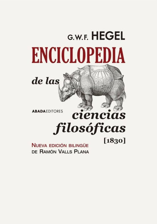 ENCICLOPEDIA DE LAS CIENCIAS FILOSÓFICAS 1830