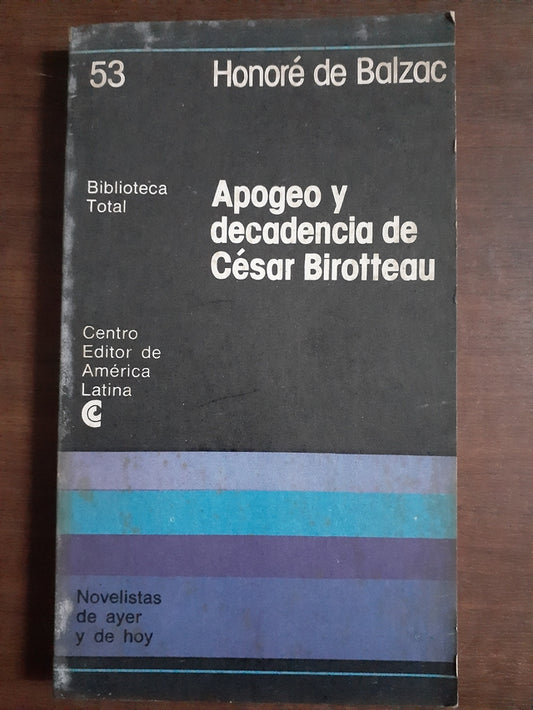 Apogeo y decadencia de César Birotteau