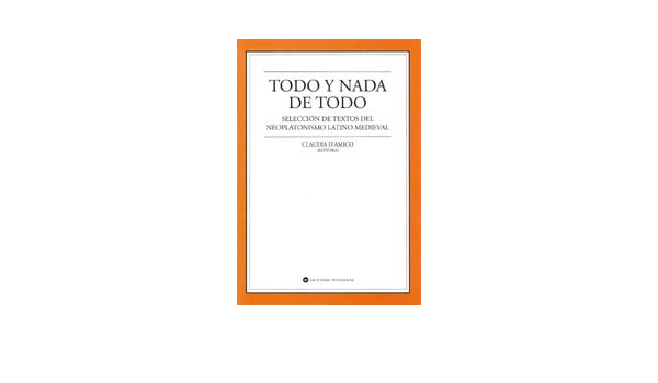Todo Y Nada De Todo - Claudia D'amico - WINOGRAD EDICIONES