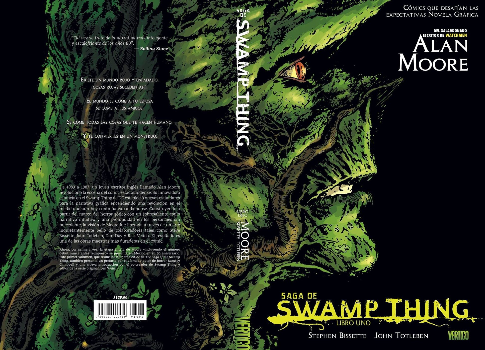 SWAMP THING - LIBRO UNO - MOORE ALAN, / BISETTE, STEPHEN / TOTLEBEN, JOHN