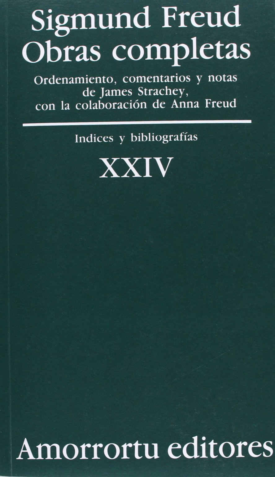 O,C FREUD 24 INDICES Y BIBLIOGRAFIAS