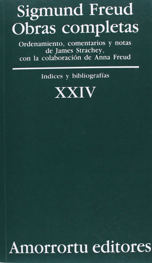O,C FREUD 24 INDICES Y BIBLIOGRAFIAS