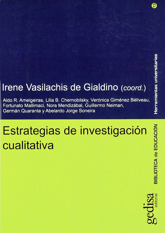 ESTRATEGIAS DE INVESTIGACIÓN CUALITATIVA