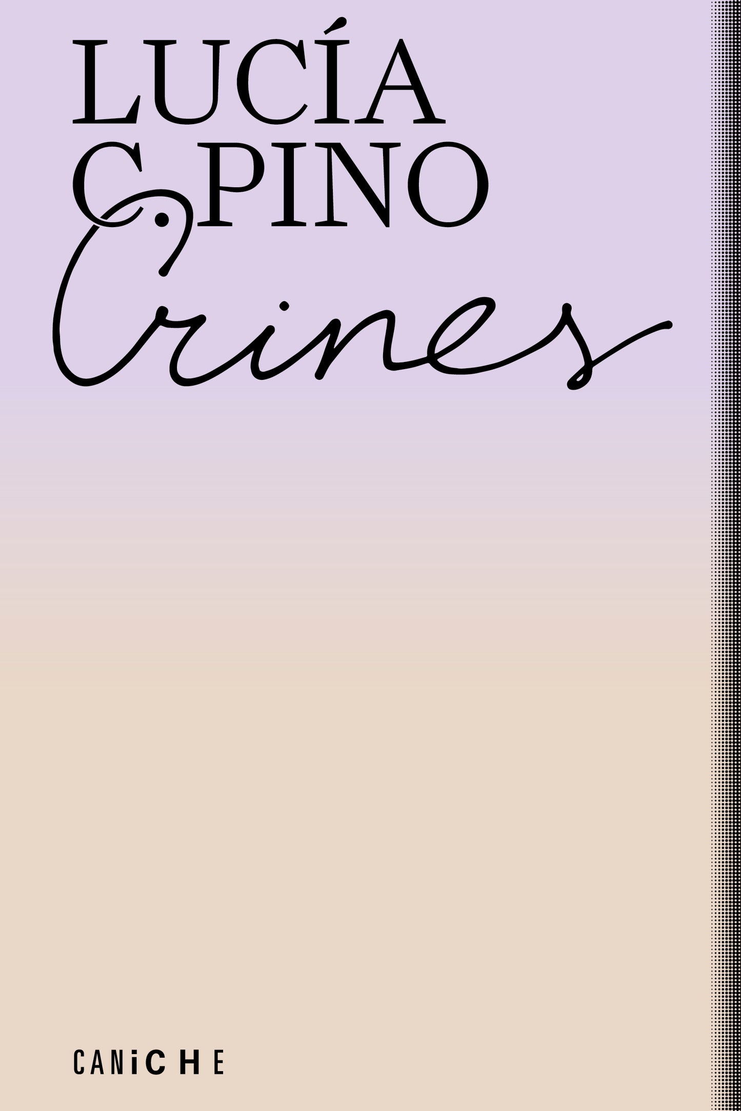 CRINES - PINO, LUCÍA