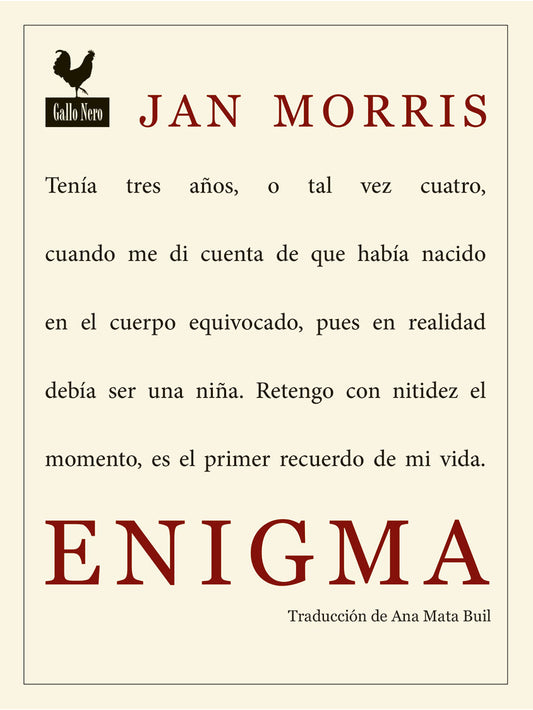 Enigma - Jan Morris - Gallo Nero