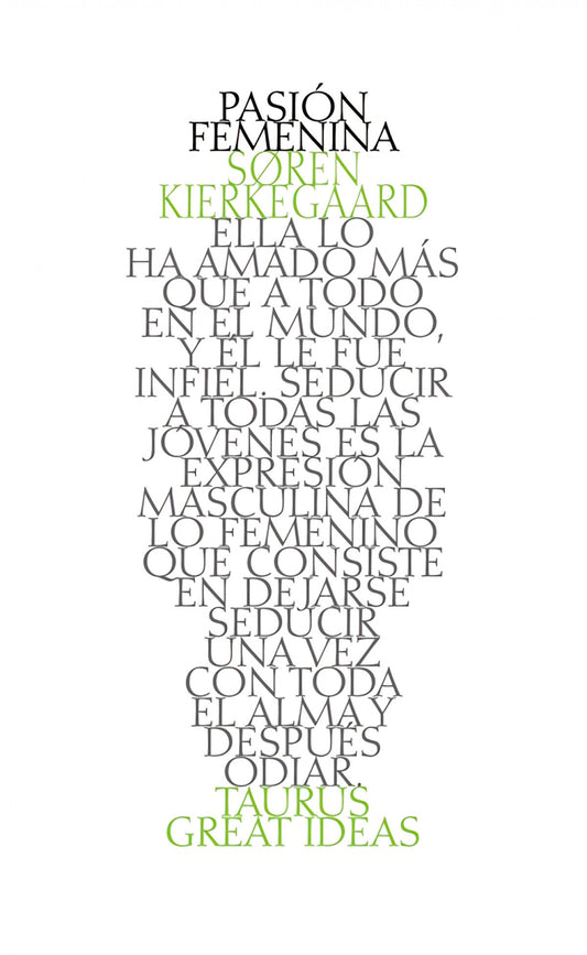 Pasión femenina - Soren Kierkegaard - TAURUS
