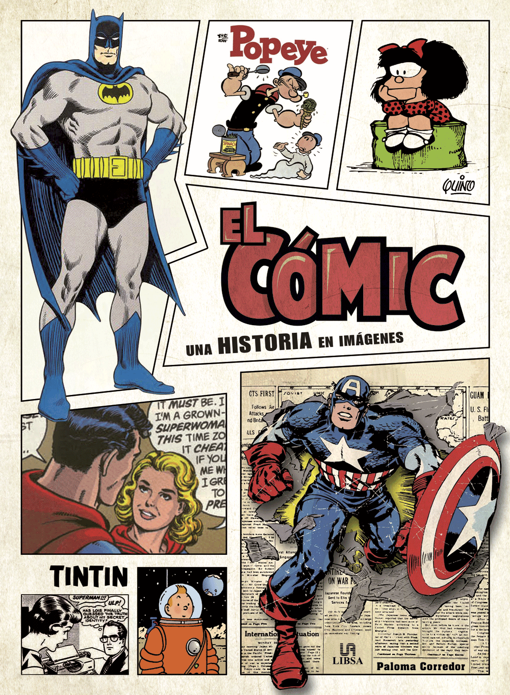 COMIC, EL. UNA HISTORIA EN IMAGENES -  - Libsa