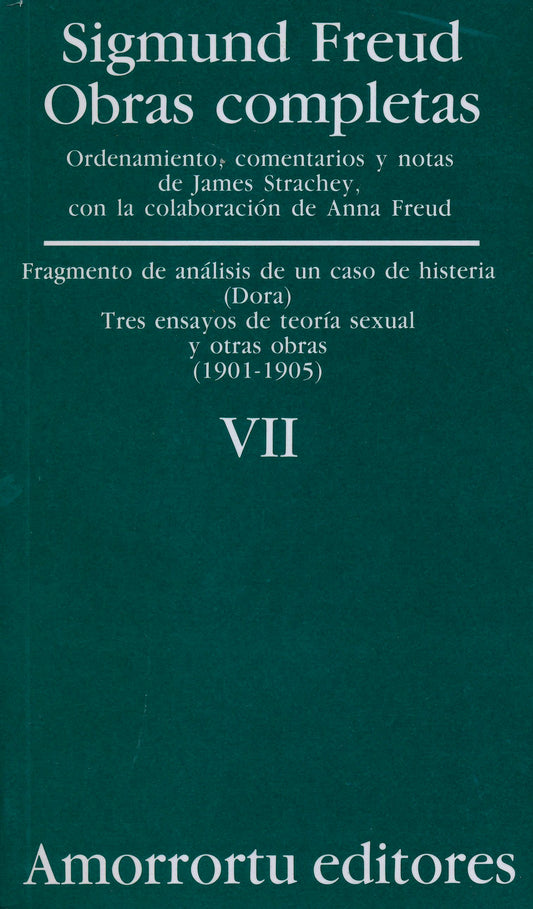 O,C FREUD 7 FRAGMENTO DE ANALISIS DE UN CASO DE HISTERIA