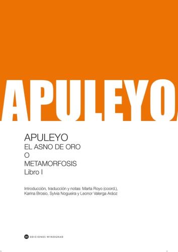 EL ASNO DE ORO O METAMORFOSIS - LIBRO I - Apuleyo - WINOGRAD EDICIONES
