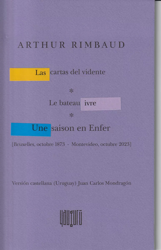 Las cartas del vidente - Arthur Rimbaud - YAUGURÚ