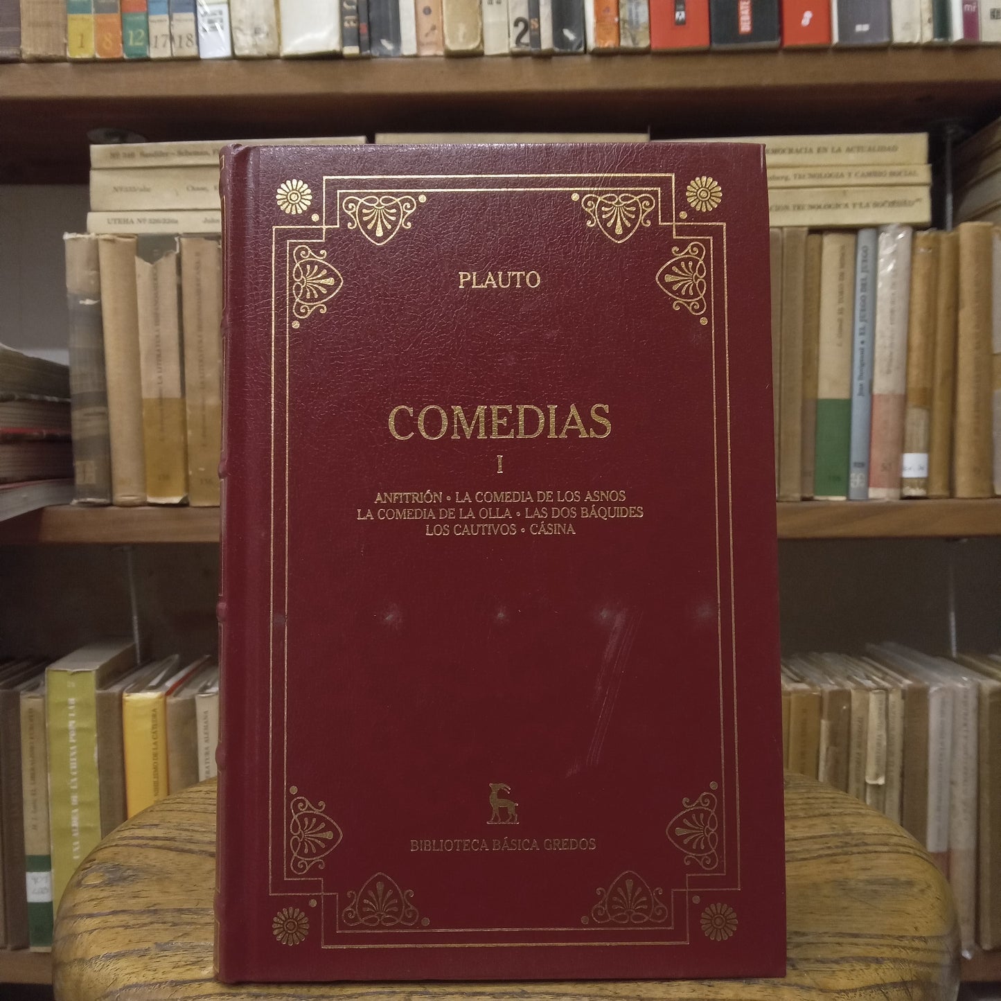 Comedias I. Anfitrión. La comedia de los asnos. La comedia de la olla. Las dos Báquides. Los cautivos. Cásina