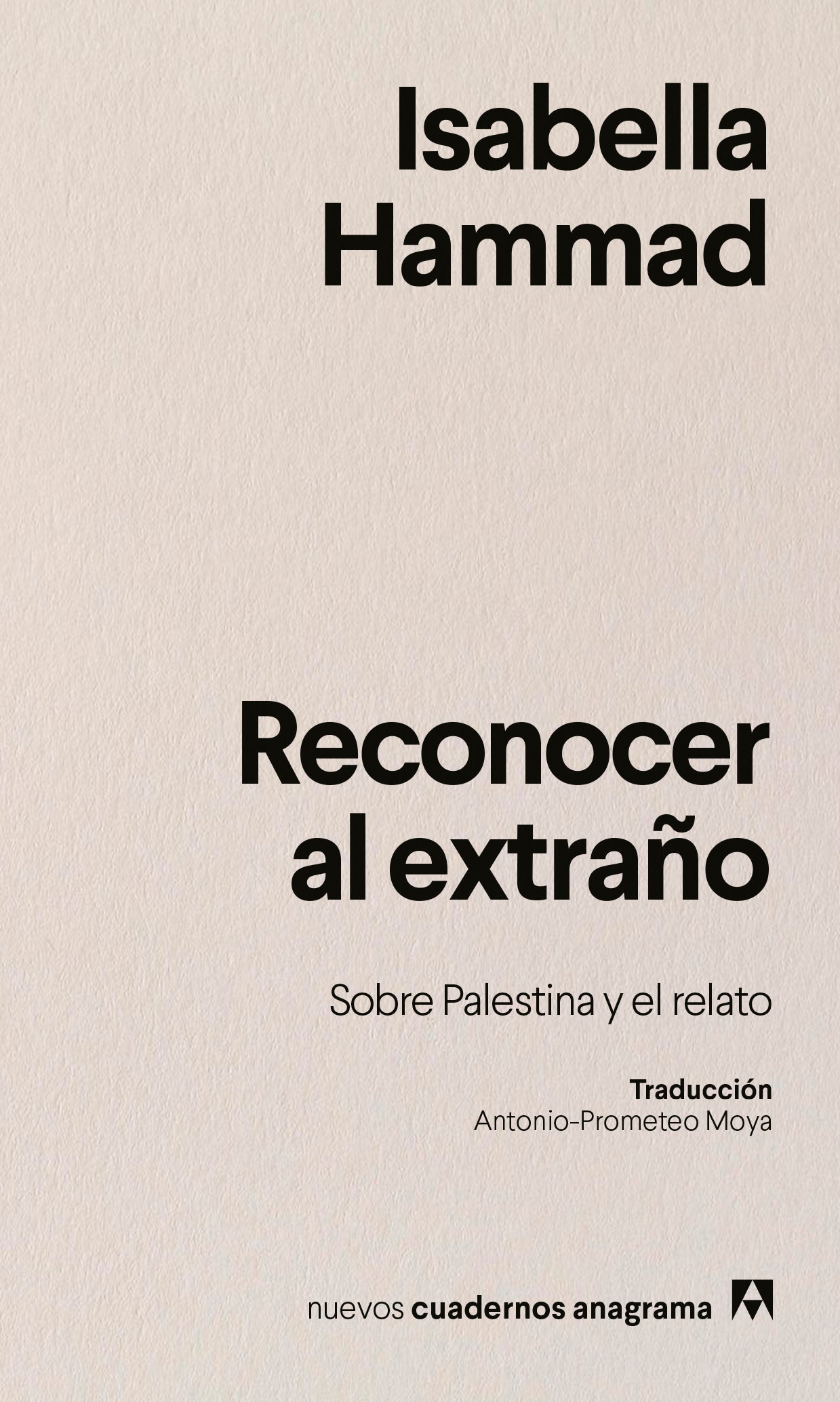 RECONOCER AL EXTRAÑO - HAMMAD, ISABELLA