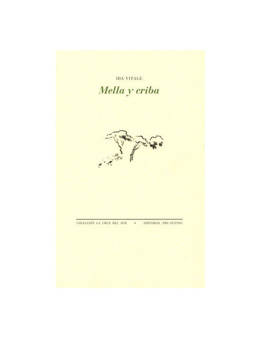 Mella y criba - IDA VITALE - PRETEXTOS EDITORIAL