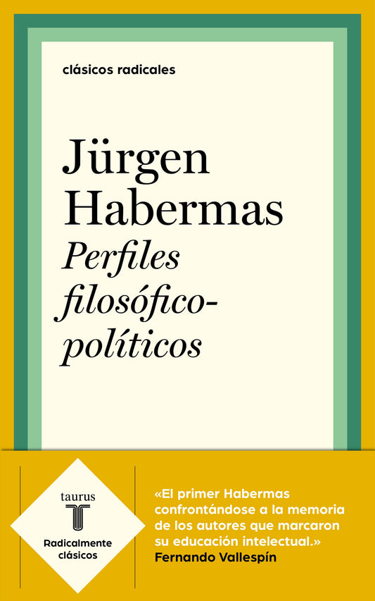 Perfiles filosófico-políticos - Jurgen Habermas - TAURUS