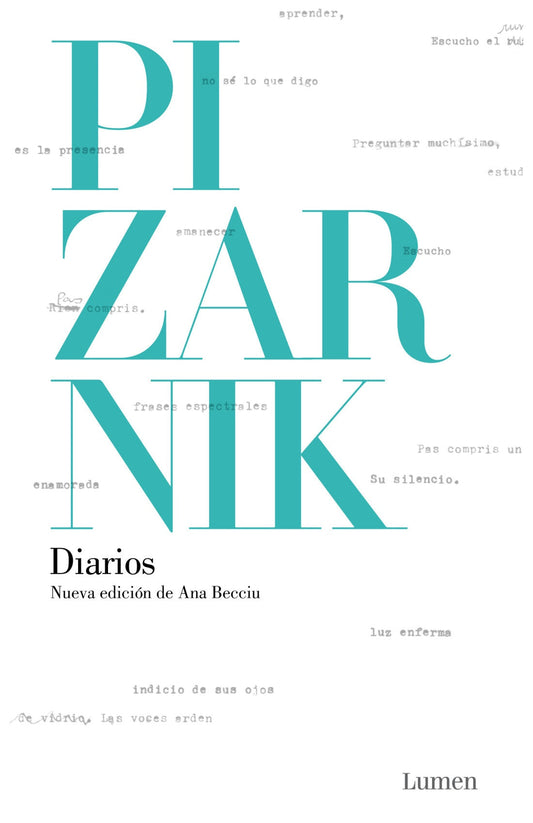 DIARIOS PIZARNIK (TB) - PIZARNIK, ALEJANDRA - LUMEN